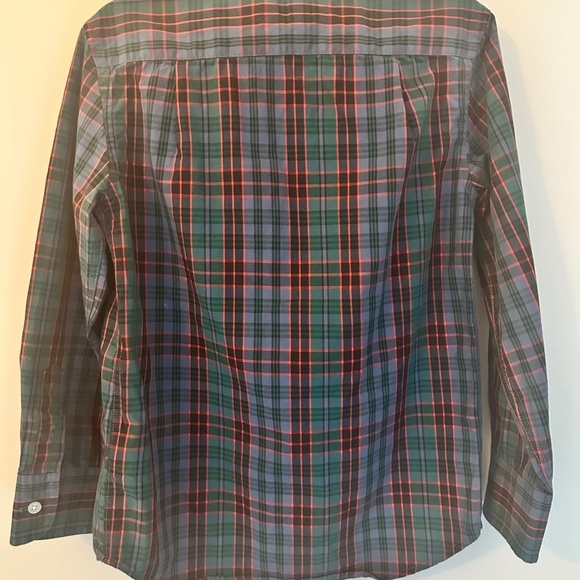 Crewcuts Boys Plaid Button-Up Dress Shirt – Size 4-5 - Picture 2 of 5